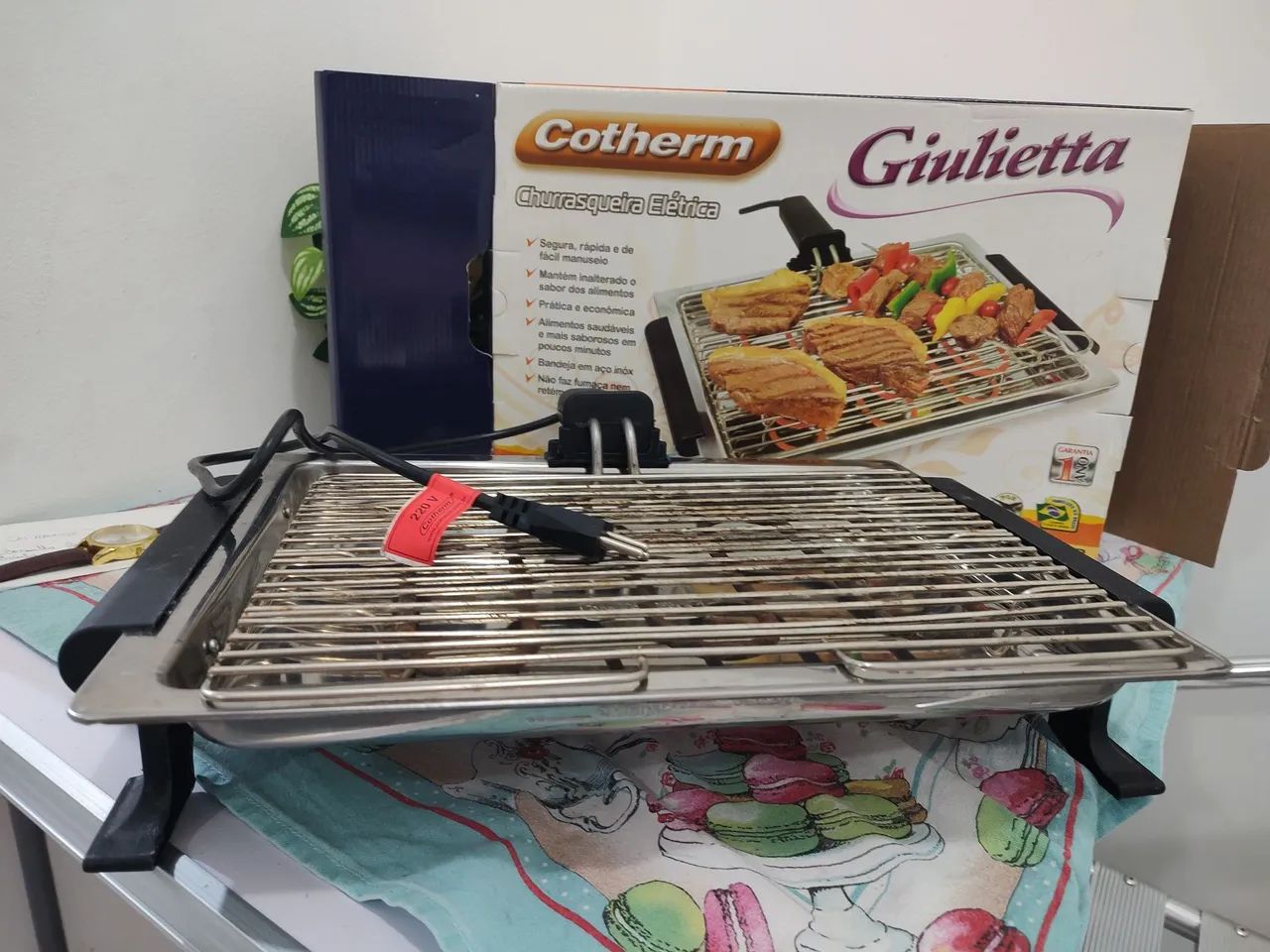 Churrasqueira Elétrica Coterm Giulietta - Foto 4