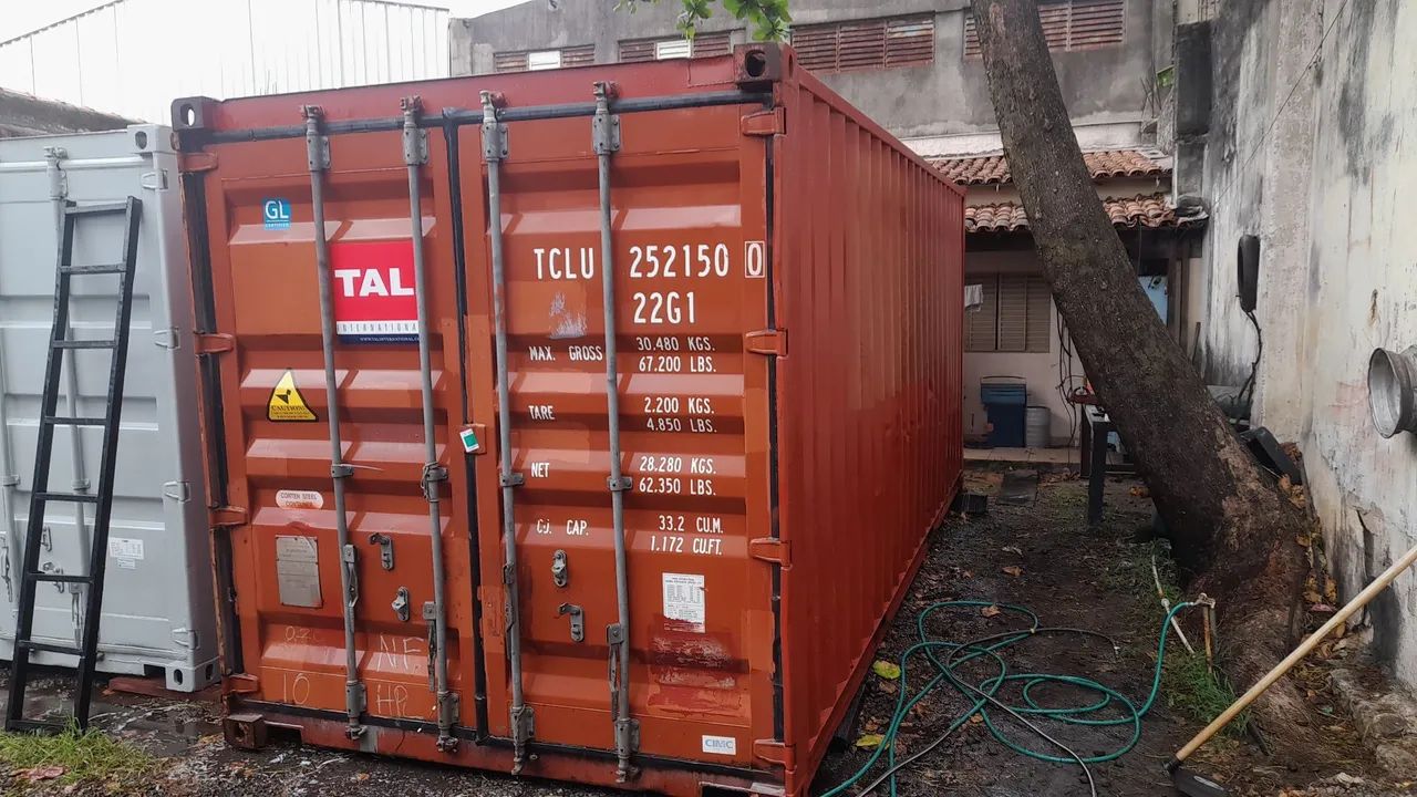 Container Marítimo 20 pés 