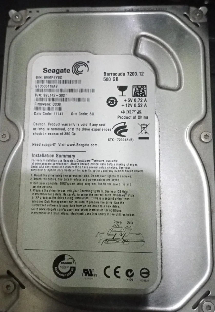 HD Desktop 500gb