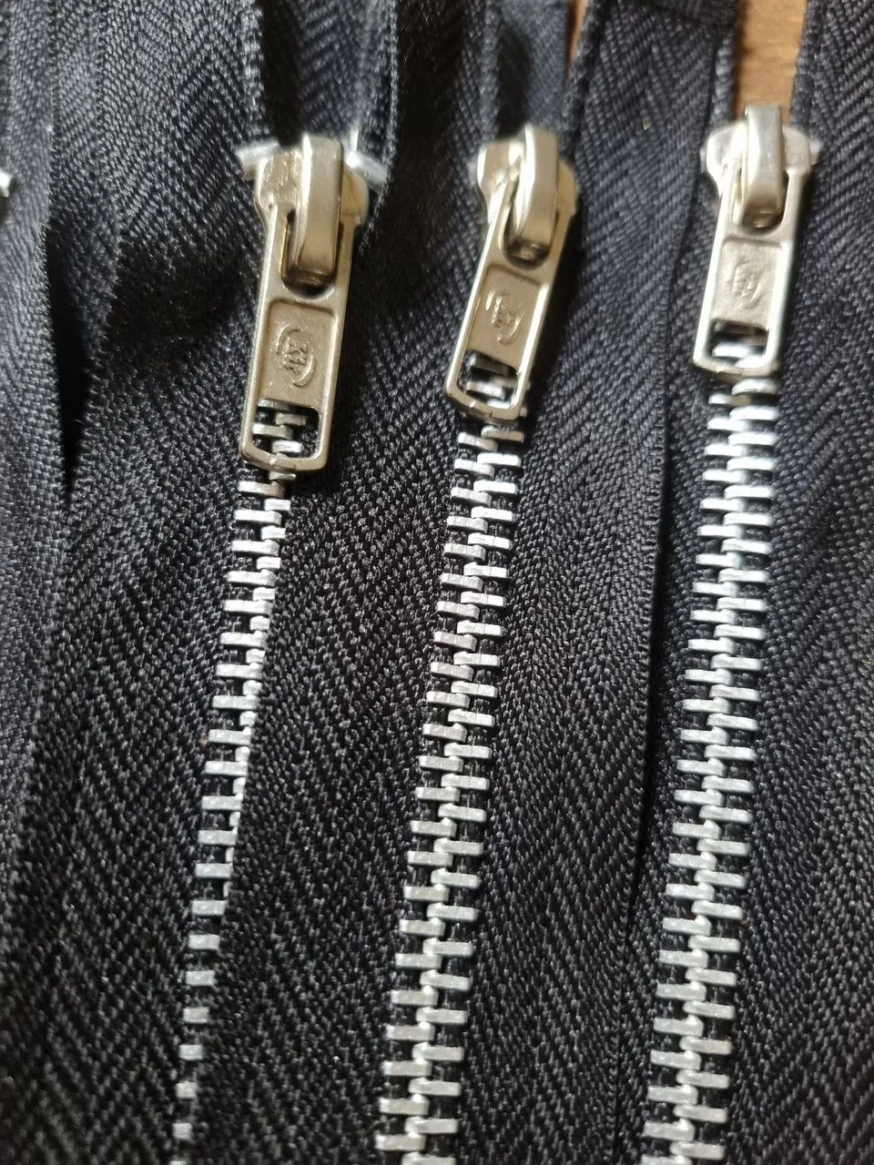10 Zíperes Casaco 50cm 