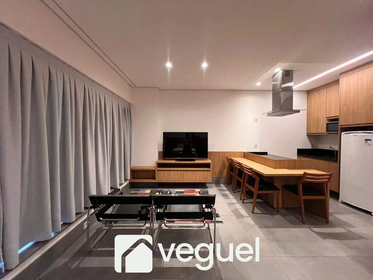 Studio mobiliado Alto Padrão no Edifício Le Monde Jardim Botânico, para alugar em Ribeirão