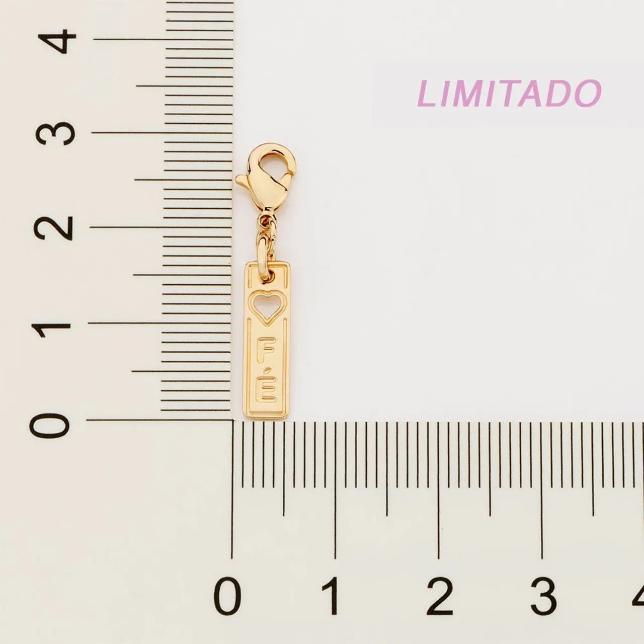 Pingente berloque Fé Rommanel  - Foto 2