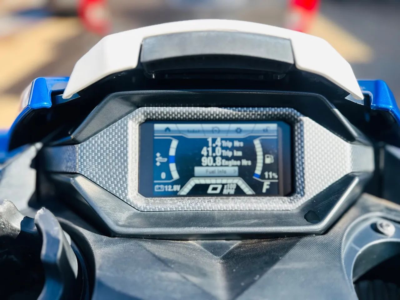 Jet Ski Yamaha FX Cruiser SVHO - Azul e Branco - Foto 3