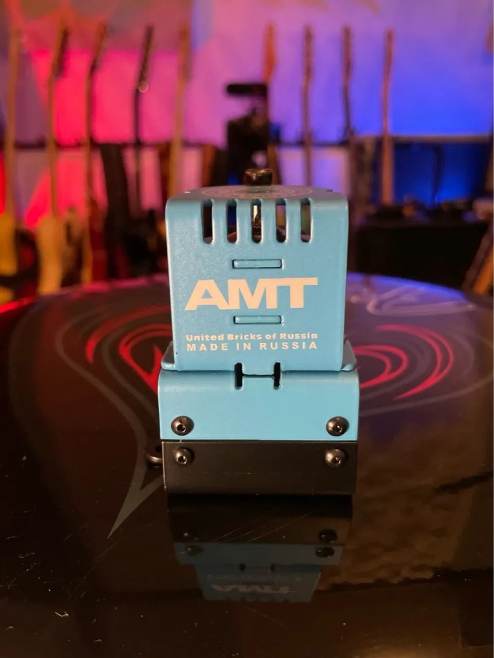 Pedal AMT Bricks F Clean Tube Guitar Preamp - Instrumentos