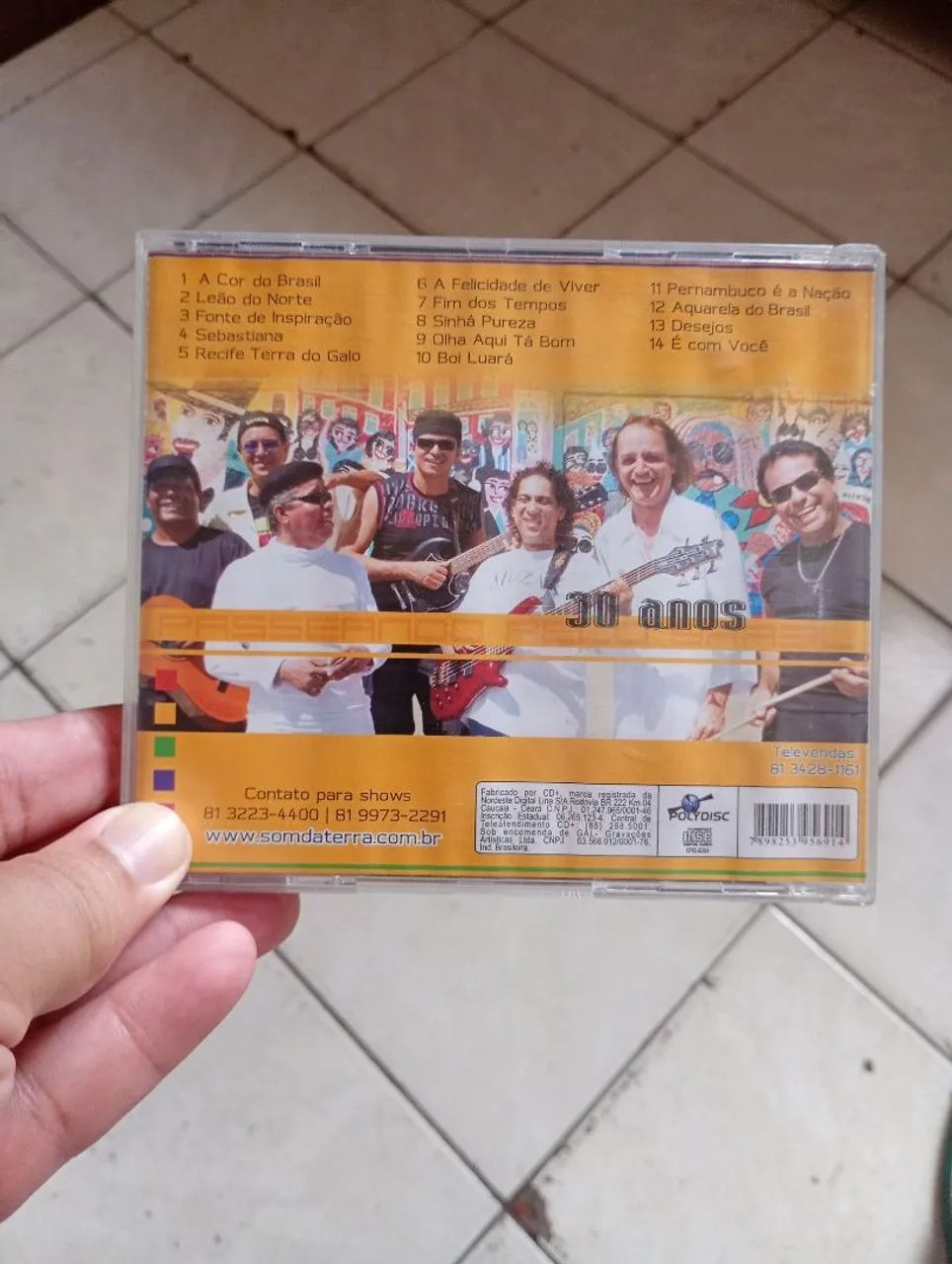CD BANDA SOM DA TERRA - Foto 2
