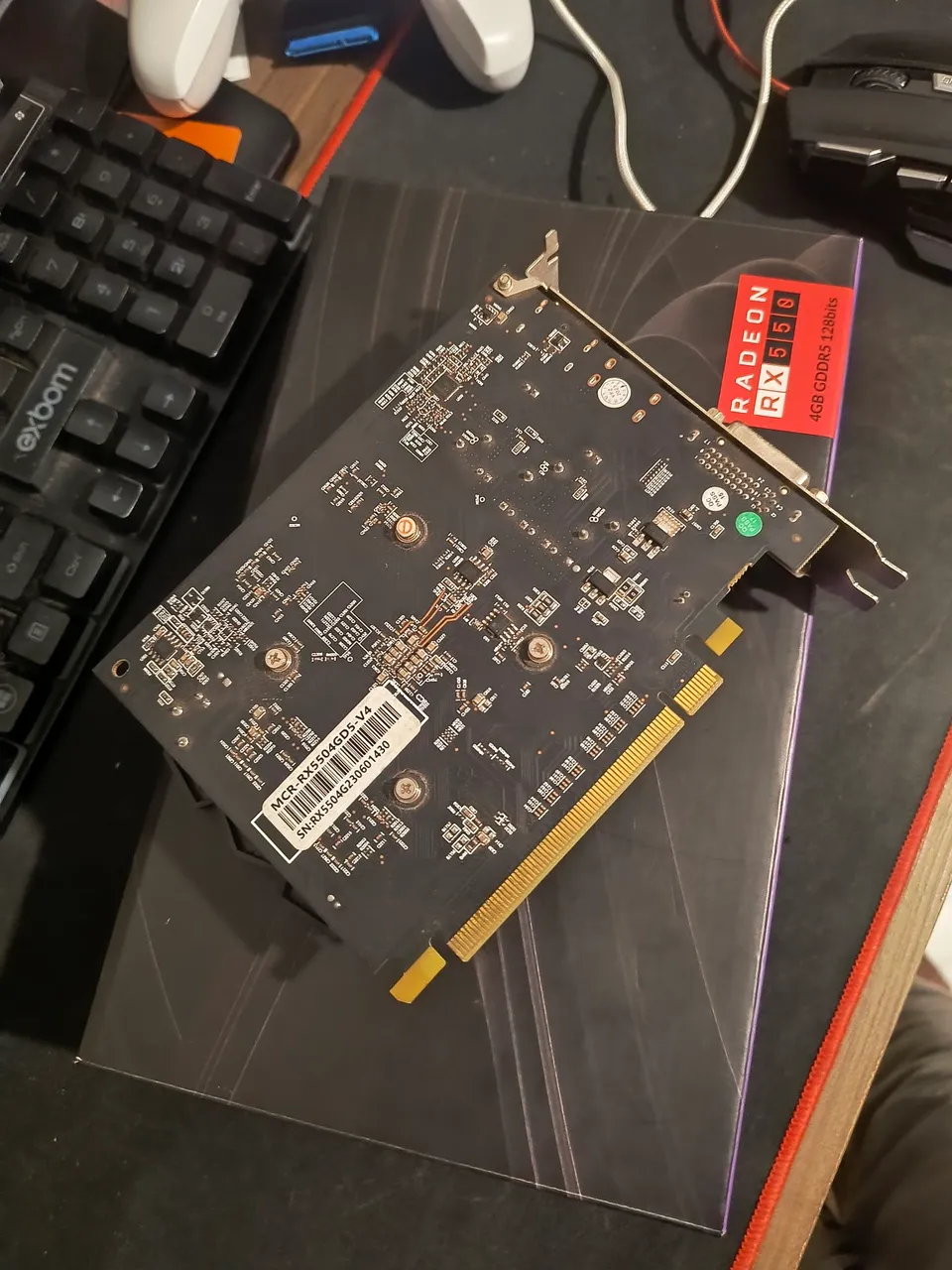 Placa de Vídeo Radeon RX 550 4GB GDDR5