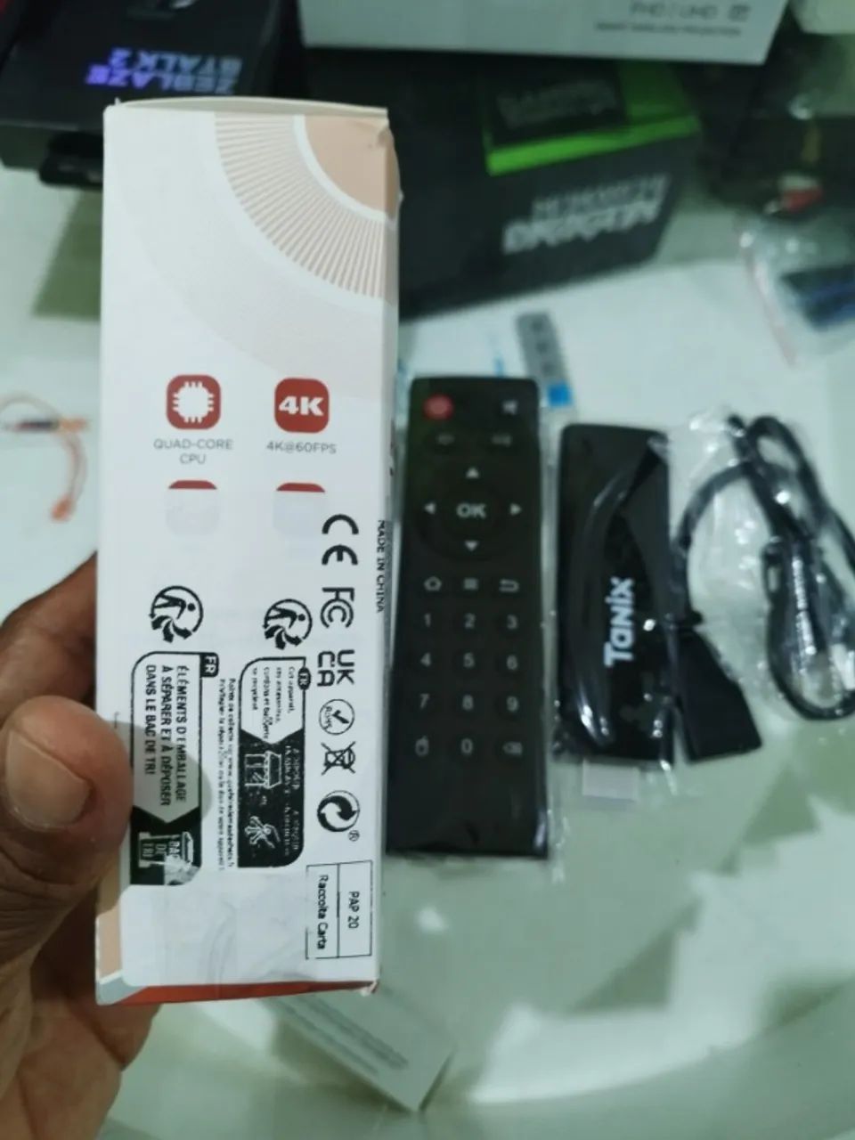 TANIX TX8 Smart TV  Android 10 TV Vara Allwinner H313 2GB 16GB 2.4G WIFI 4K MINI T - Foto 3