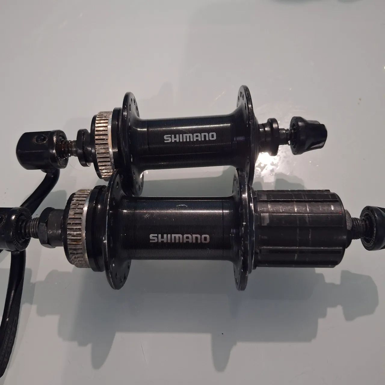 Cubos Shimano tourney TX505 9V - Foto 2