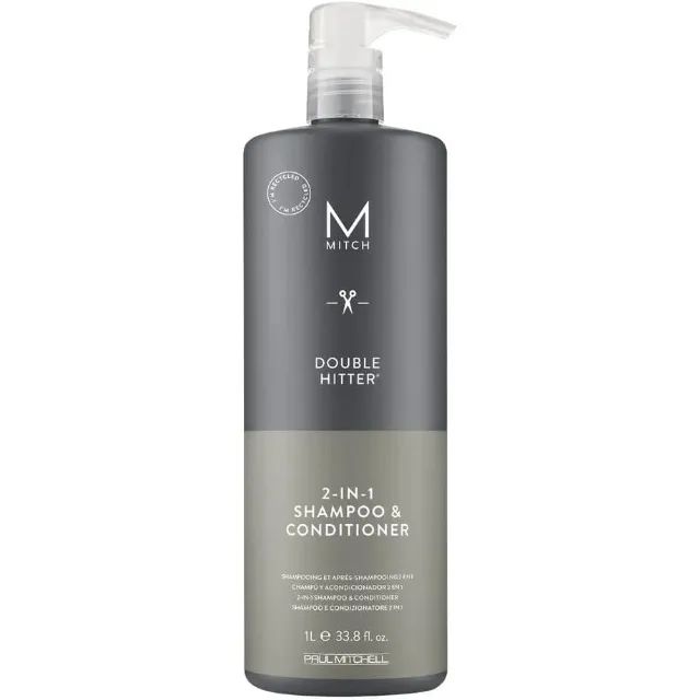 Shampoo e Condicionador 2 em 1 Paul Mitchell Double Hitter 1 Litro