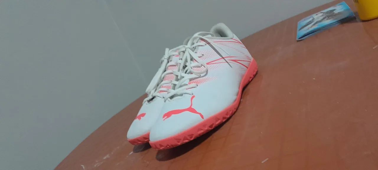 Chuteira puma - masculino - usado 2 vezes - Foto 2