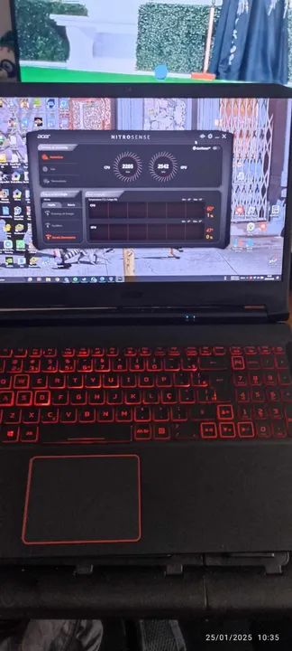 Notebook Gamer Nitro 5, Ryzen 7, GTX 1650, 32GB RAM, 3TB - Foto 4