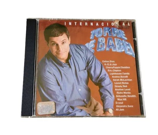 CD Novela Torre de Babel Internacional 1998 Rede Globo Som Livre
