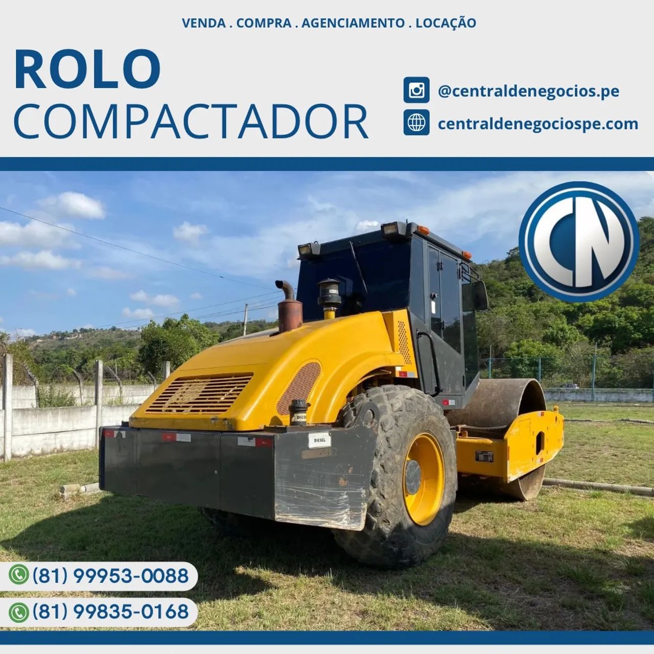 Rolo Compactador XCMG XS122RD 2014 - Foto 2