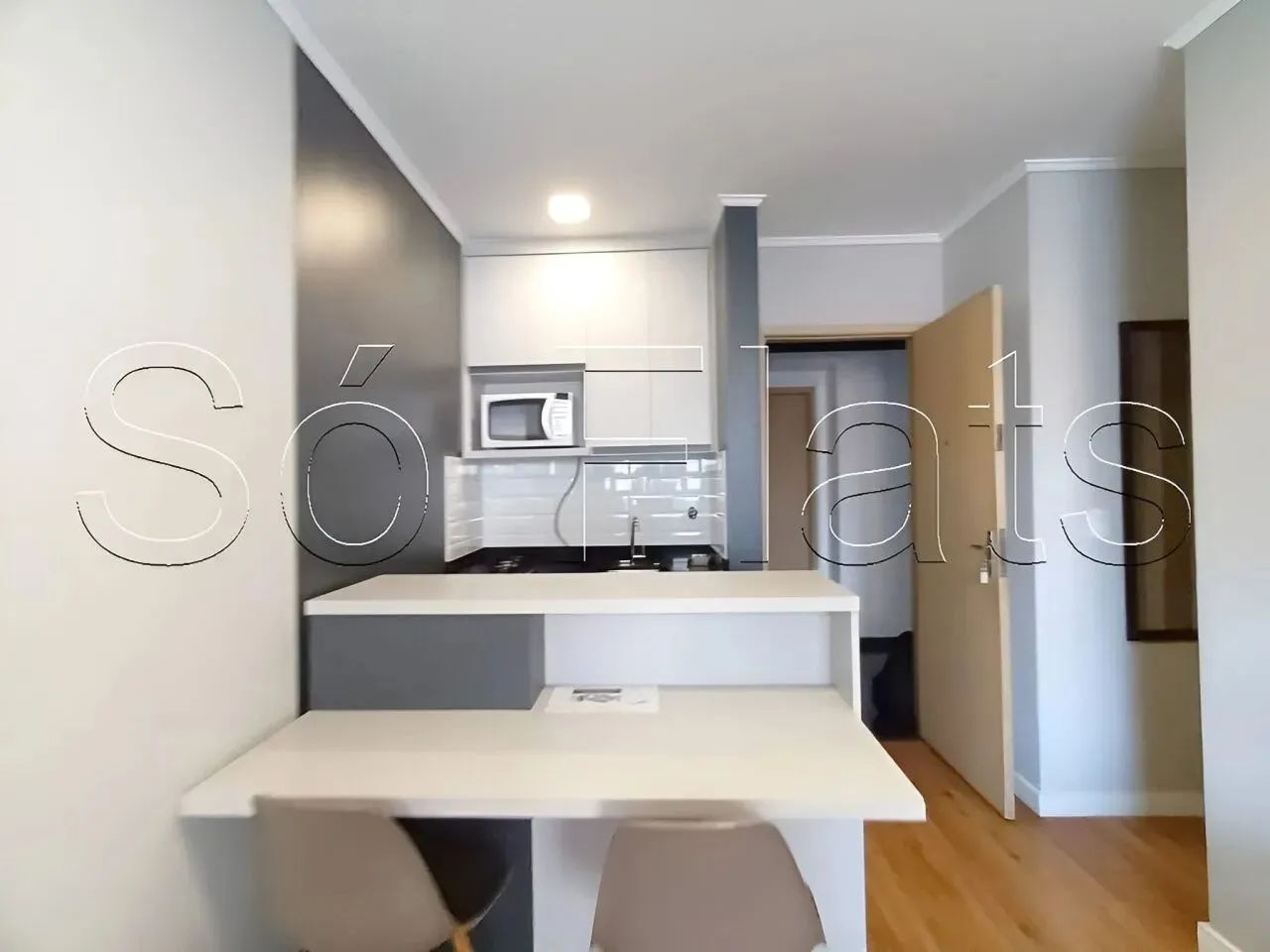 Flat no Moema Top Life disponível para locação contendo 32m² 1 dormitório 1 vaga de garage - Foto 5