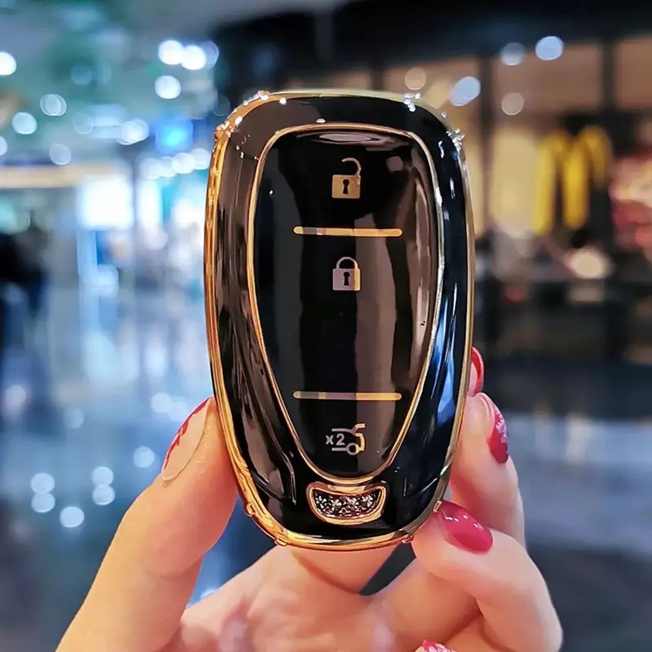 Capa para chave Chevrolet Presencial - Foto 5