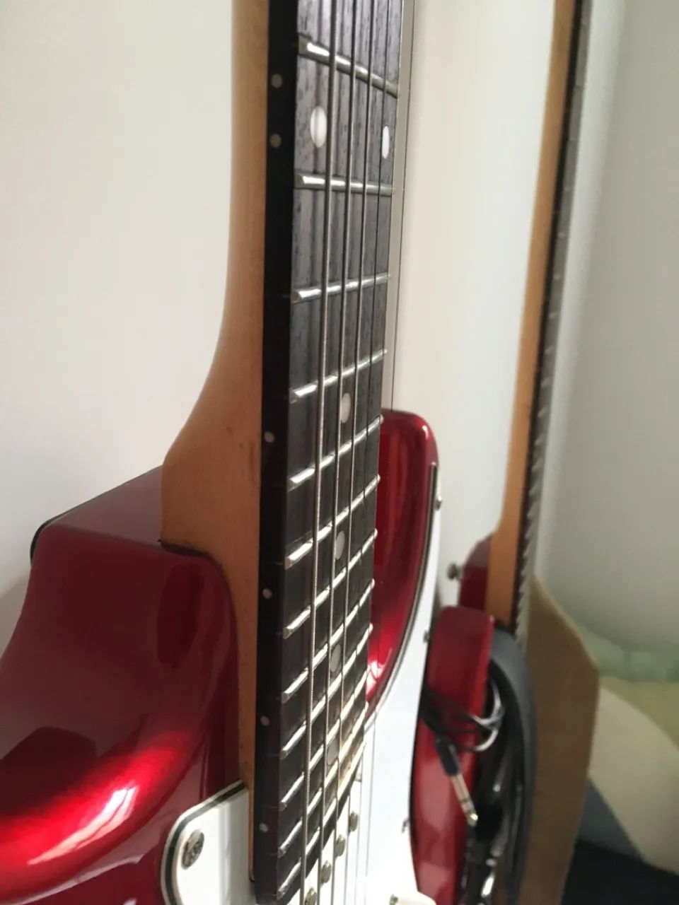 Guitarra Elétrica Vermelha - Foto 4