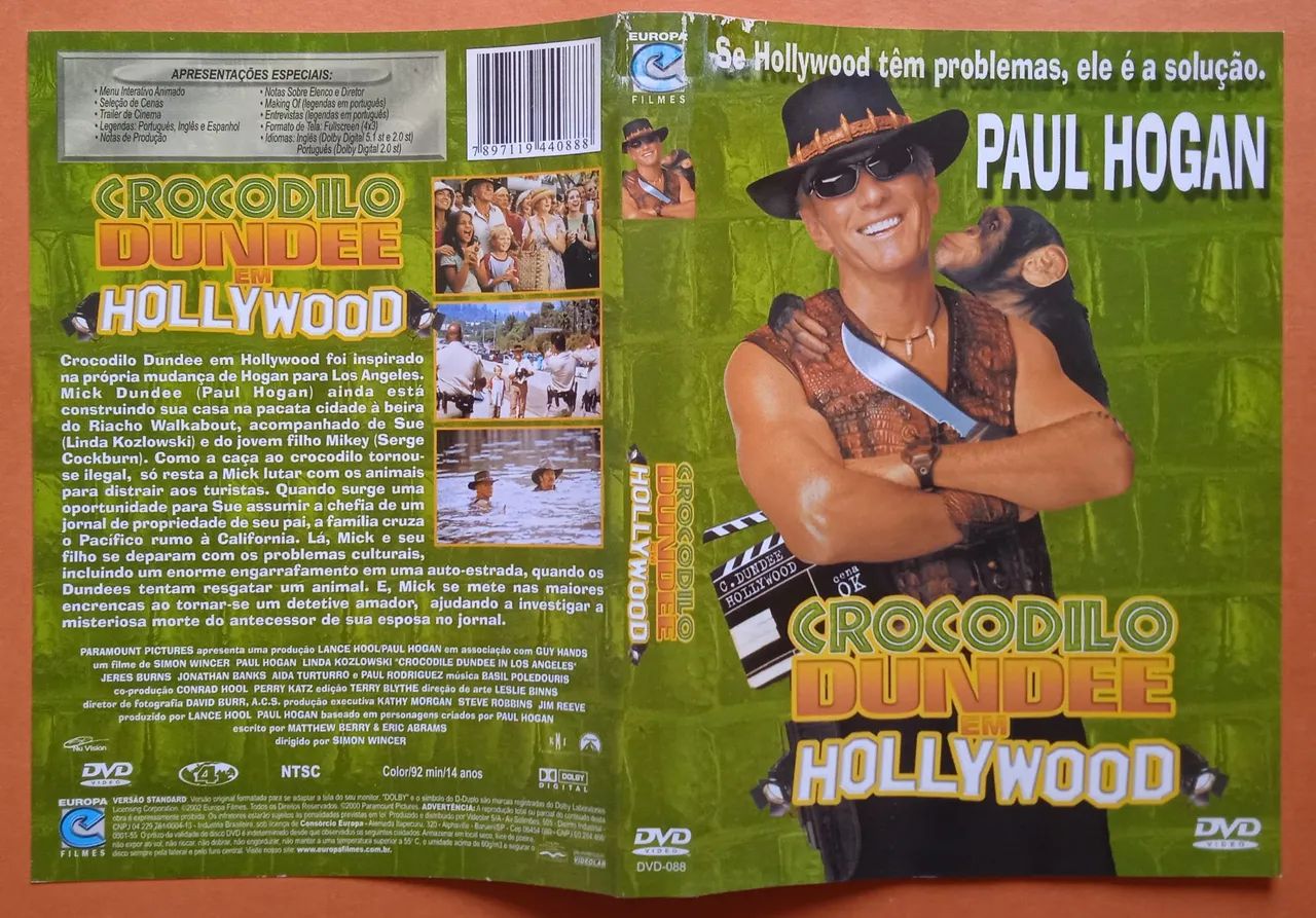 DVD - Crocodilo Dundee em Hollywood - Foto 3