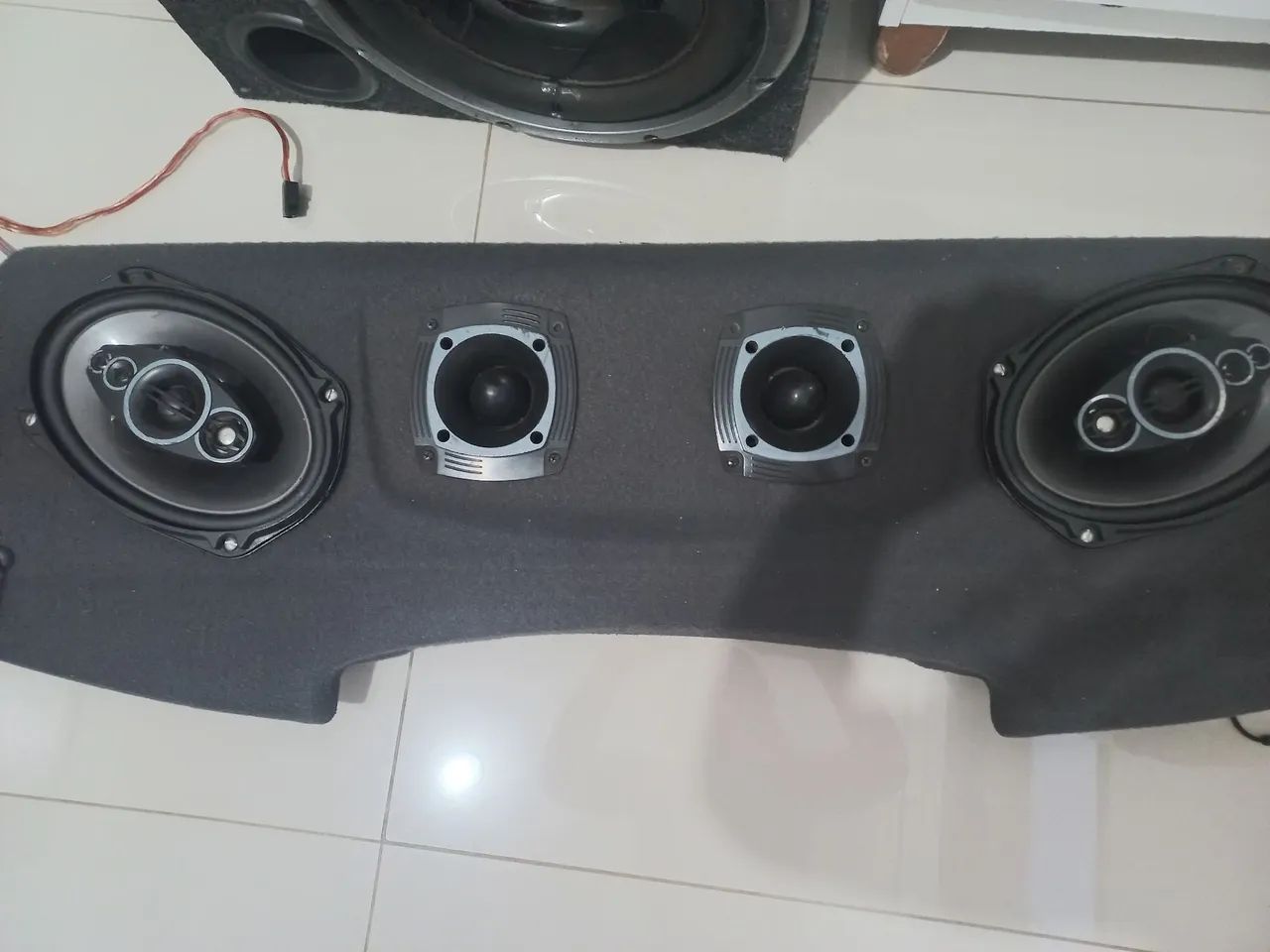 Som automotivo completo - Pioneer, Pyramid e falantes - Foto 2