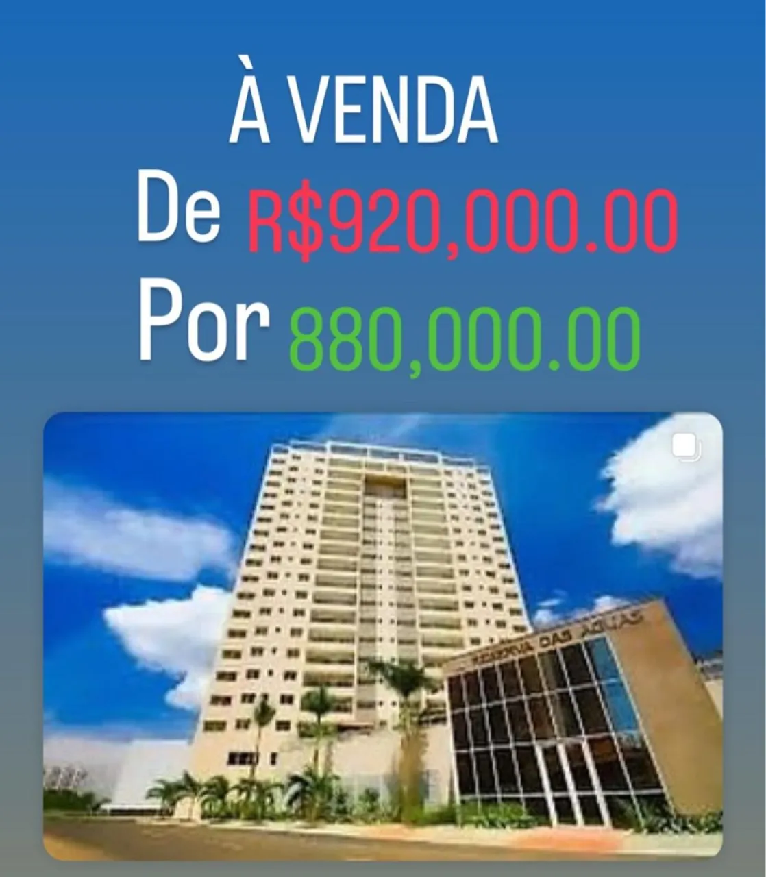 Reserva das águas valor promocional mês de junho