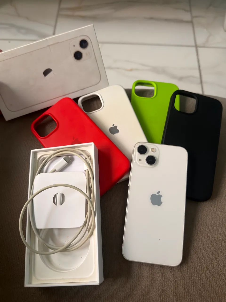 iPhone 13, 128GB, Branco - Celulares e Smartphones - Colônia Santo