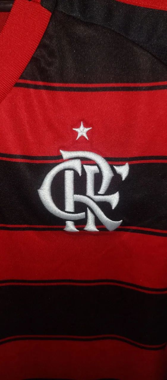 CAMISA DO FLAMENGO LISTRADA ADIDAS - Foto 2