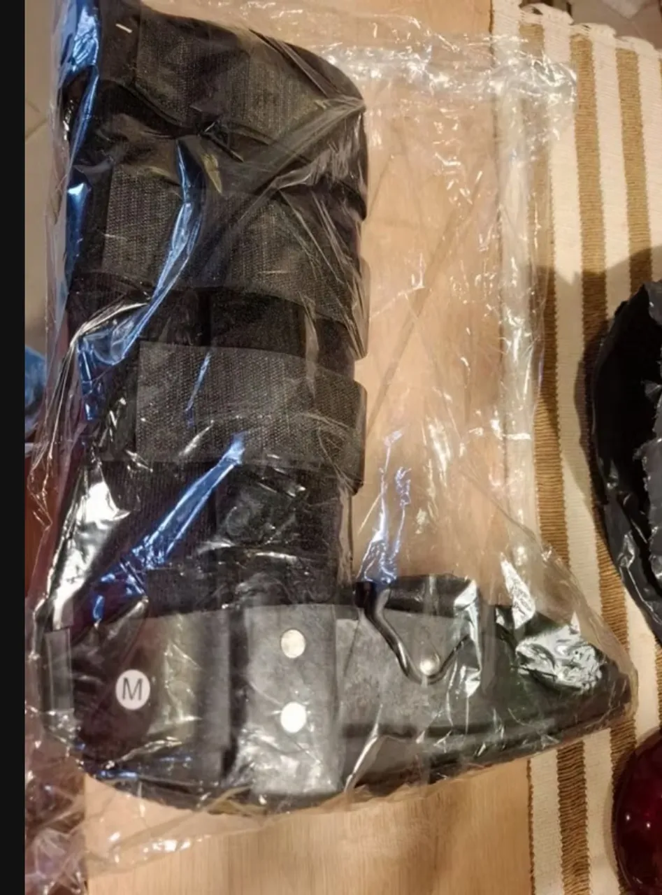 Bota ortopédica para fratura - Tamanho M - Calçado de 37 - 42