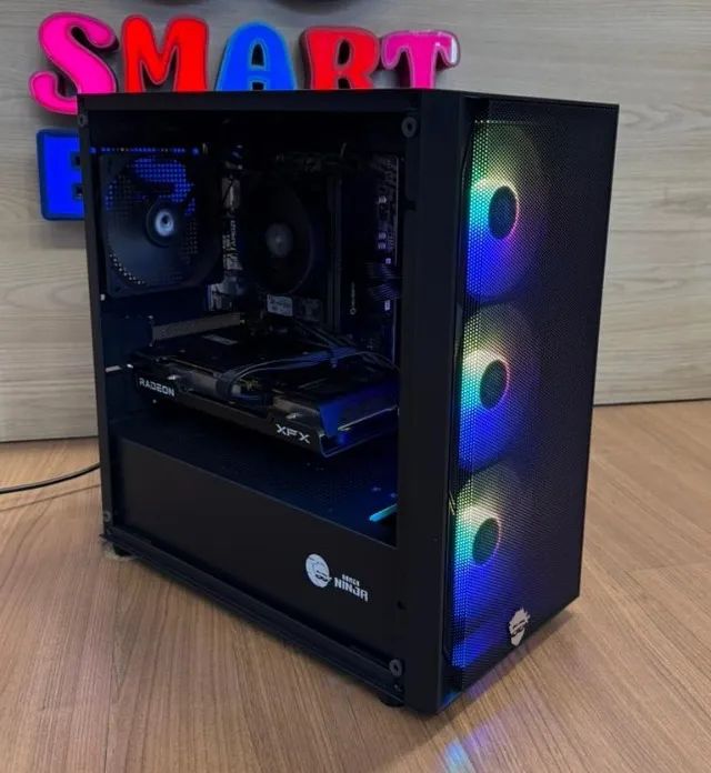 PC Gamer | Ryzen 5500 | RX 6600 | 16GB DDR4 | M.2 480GB | Wi-Fi | Warranty64617597533441120