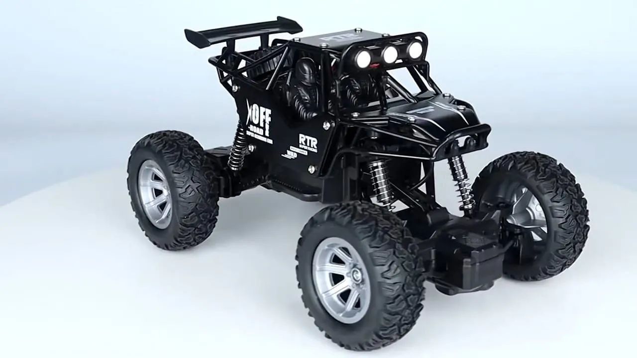Carro de Controle Remoto 4x4 Off-Road - Foto 4