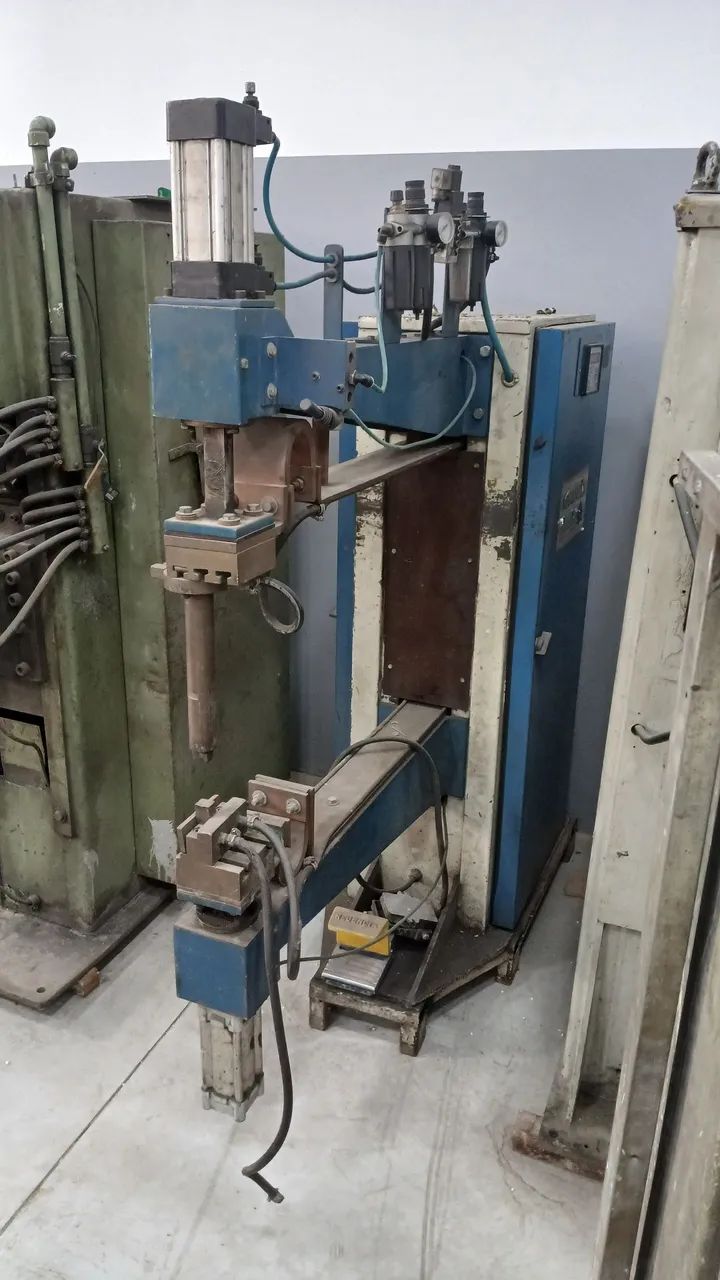 Solda ponto projeção 50kva 220v e 800mm de braço 