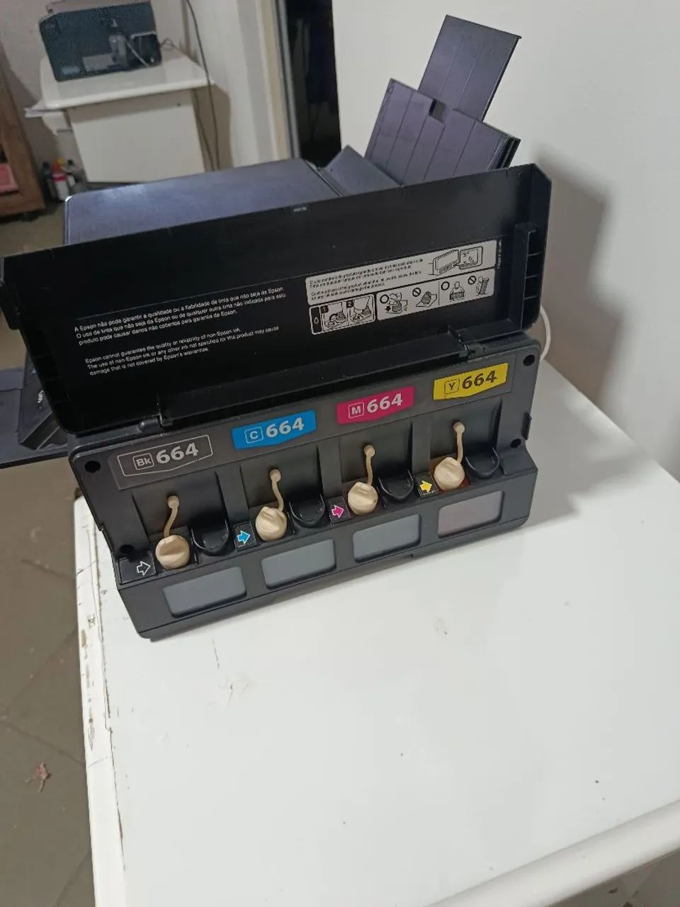 Impressora Epson L495 - Multifuncional422992492490936324