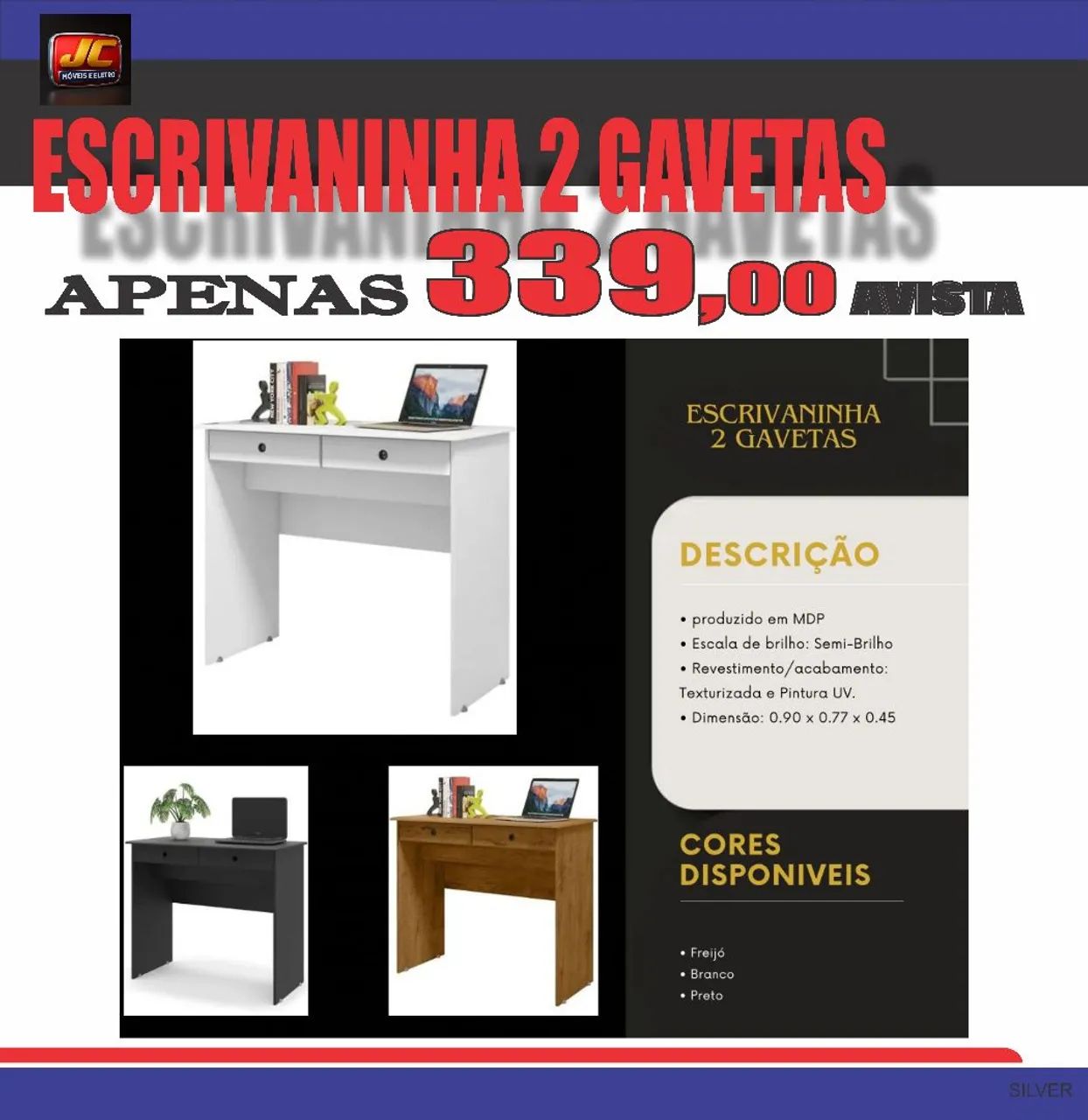 Escrivaninha mesa pc 