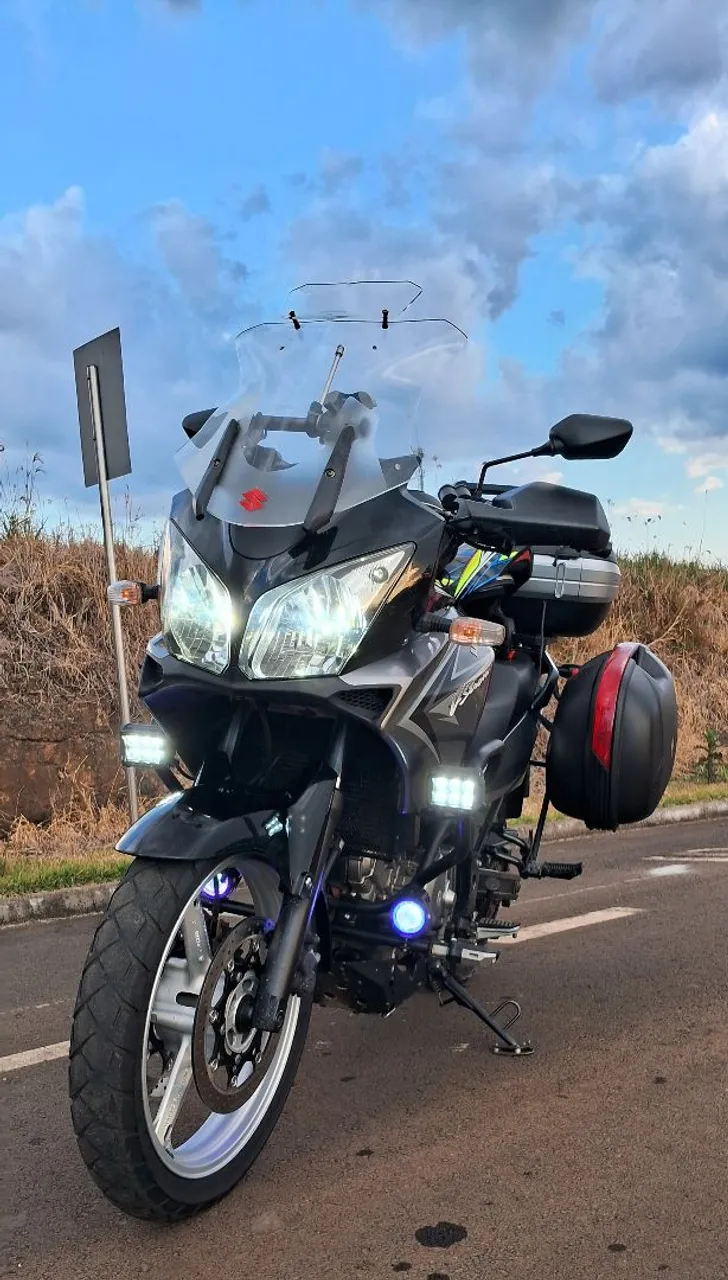 Vstrom 650 única.
