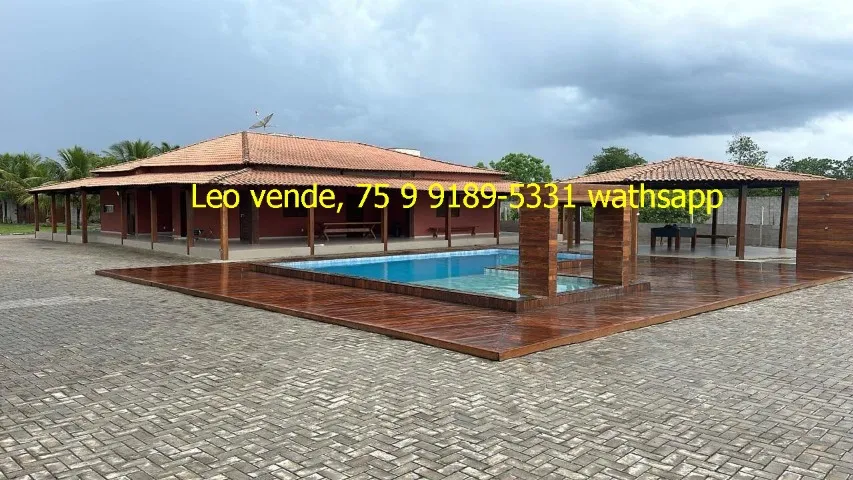 Leo vende, Chacara na Matinha, 4 suítes, piscina, goumert, energia solar