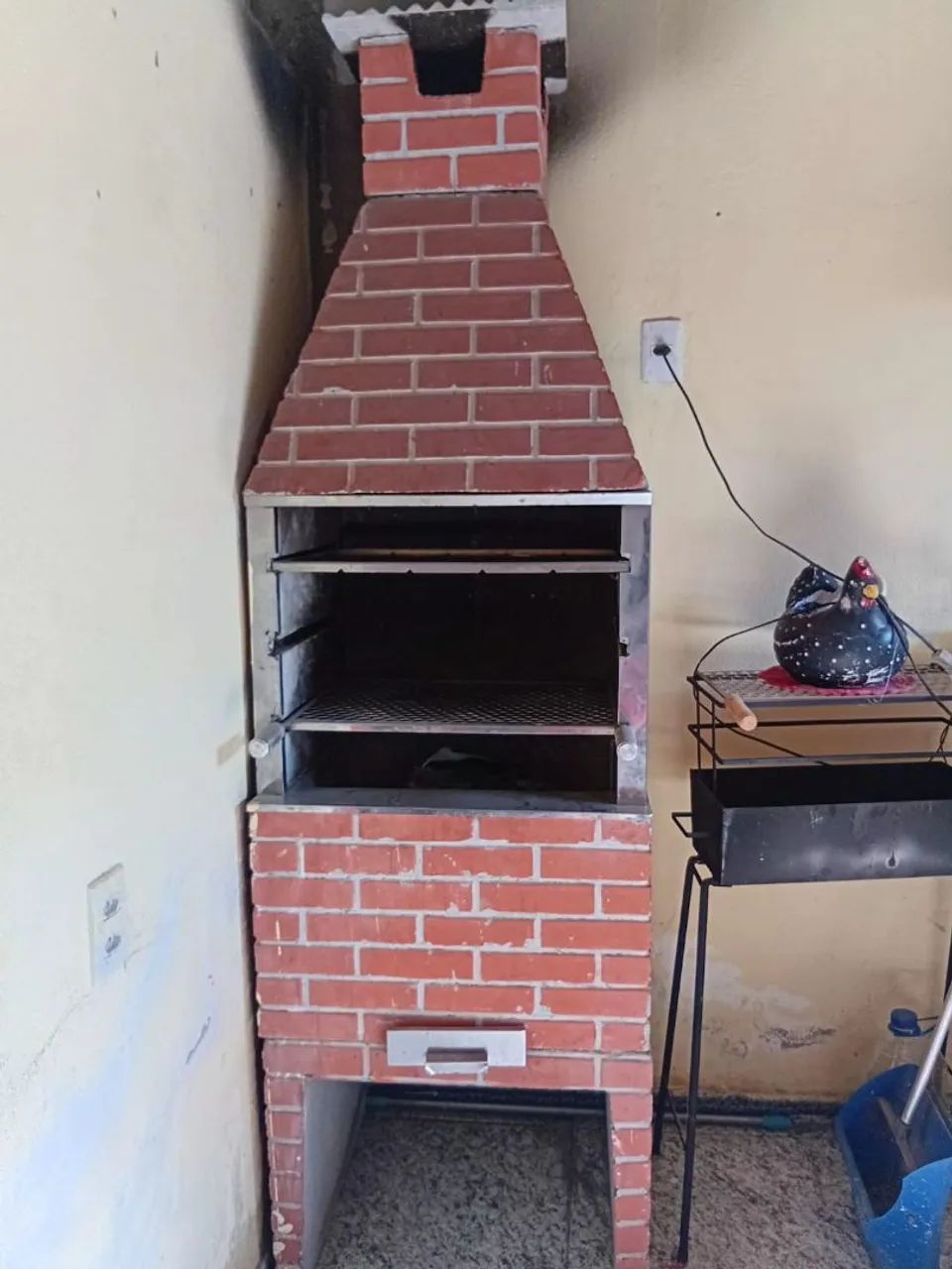 Barbecue grill with minimal usage time64315479795457124