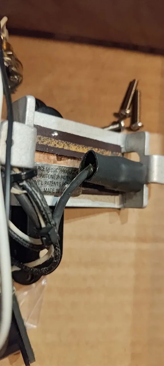 Kit Upgrade Captador/Elétrica Guitarra Lace Alumitone + Malagoli Vintage 60 - Foto 2