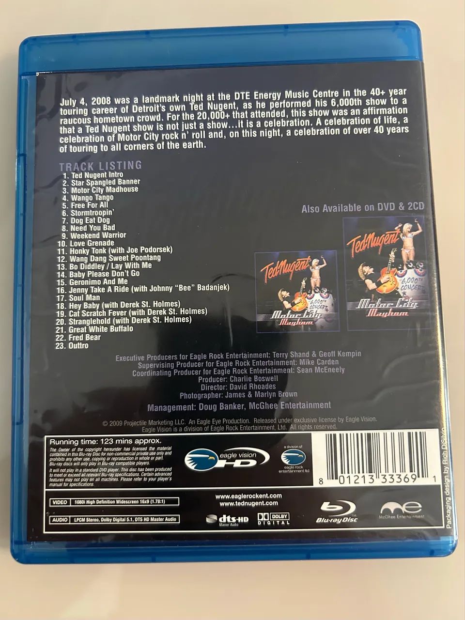 Ted Nugent - Motor City Mayhem (Blu-Ray) - Foto 2