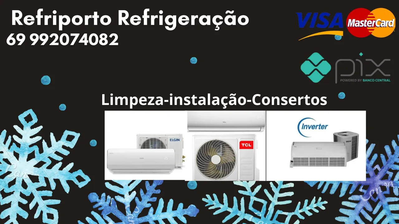 Limpeza de central - instalação - consertos