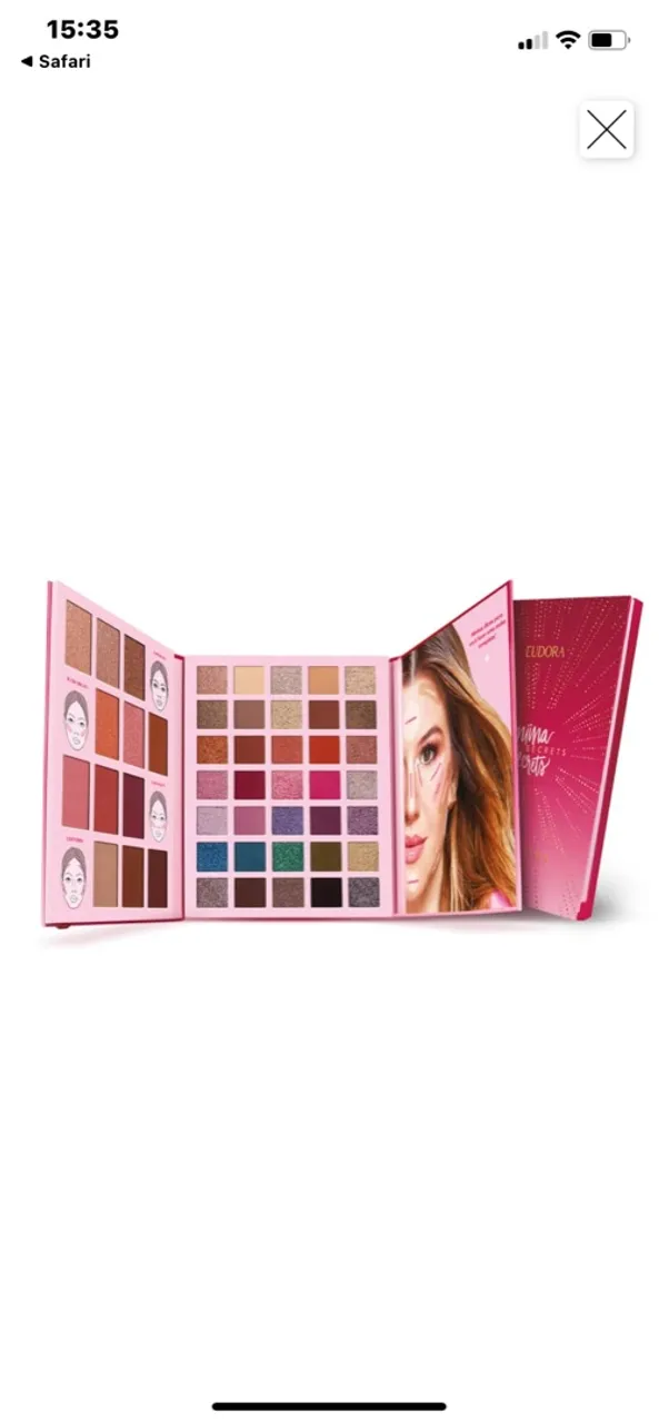 Paleta de sombras