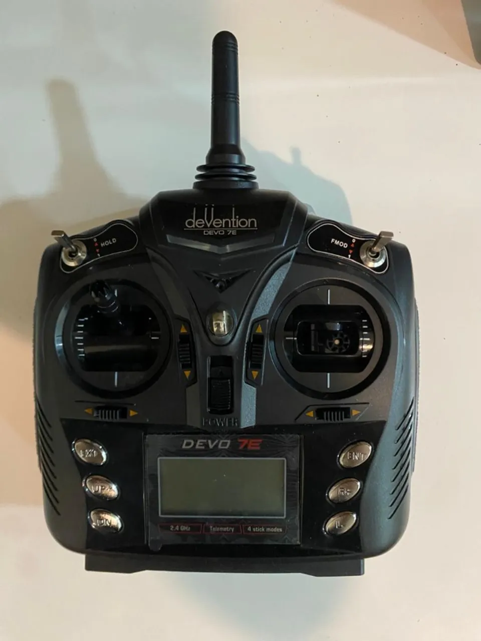 Radio Controle Remoto Devention Devo 7e Drones E Aeromodelos