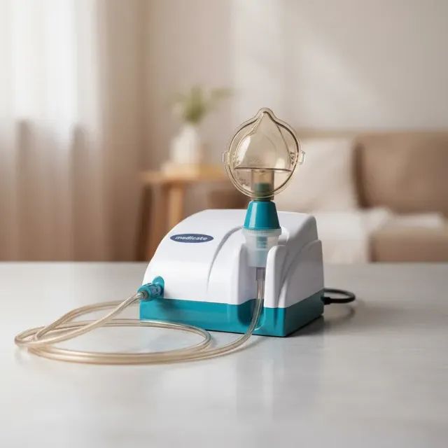 Inalador Nebulizador MD-1000 Medicate - Foto 4
