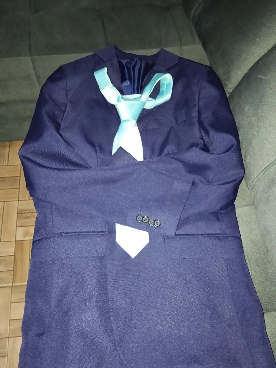 Blazer Azul Marinho Elegante - Foto 3
