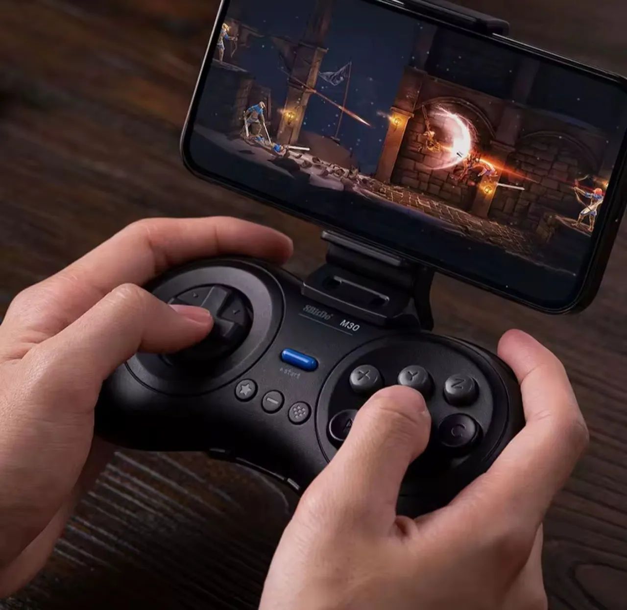 Controle Mega Drive sem fio - Foto 3