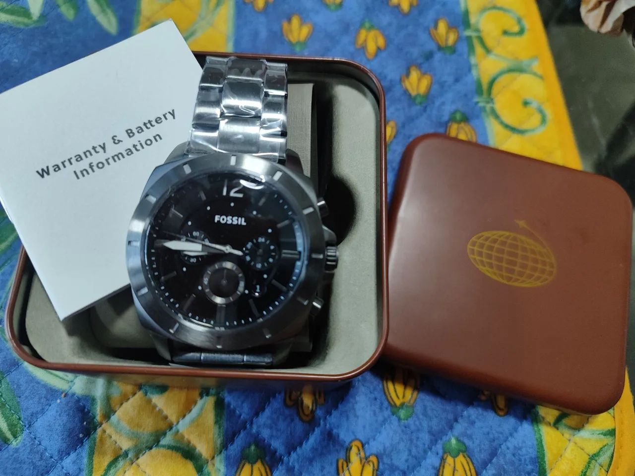 Lindo Relógio FOSSIL(EUA) Masculino cinza fosco - Foto 3
