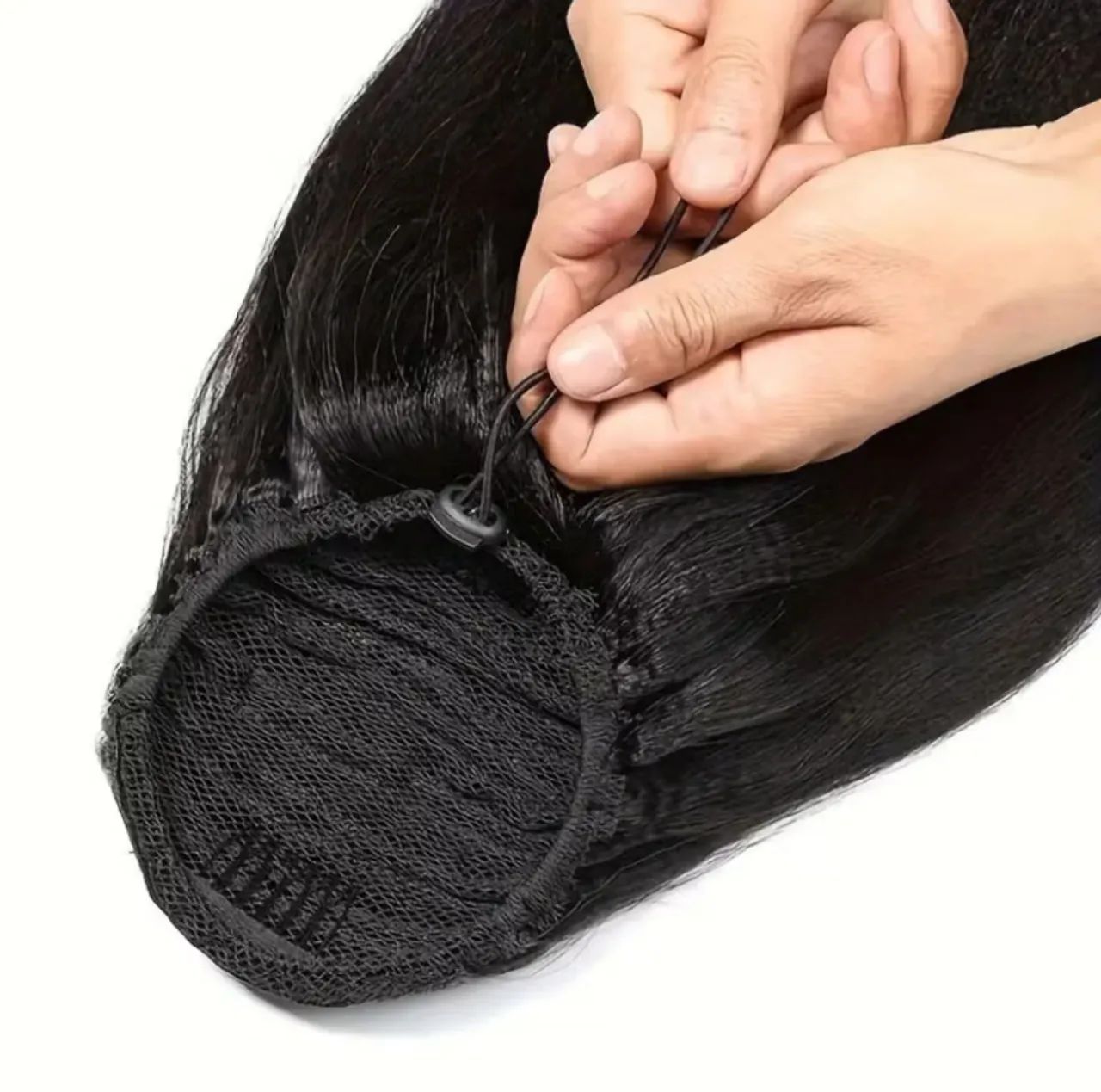 Extensão de Cabelo - Rabo de Cavalo - Preto - Foto 5