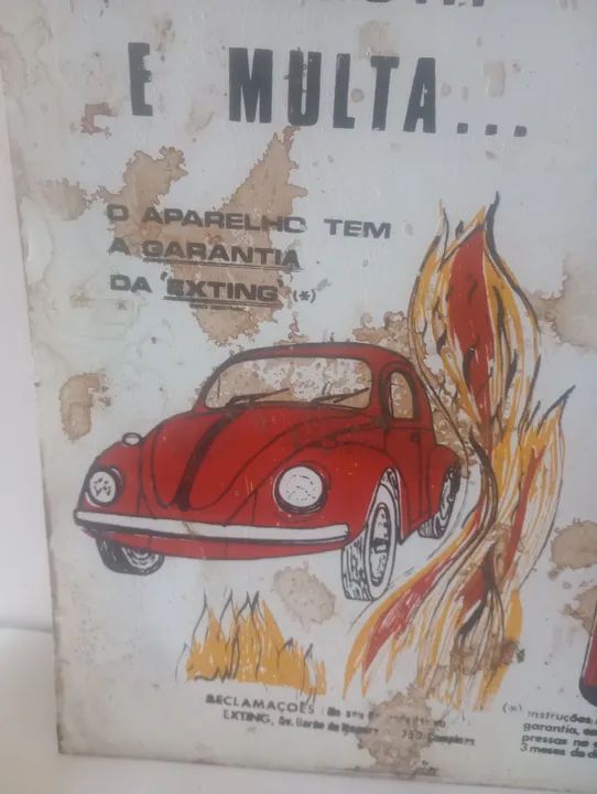 Placa antiga  - Foto 2