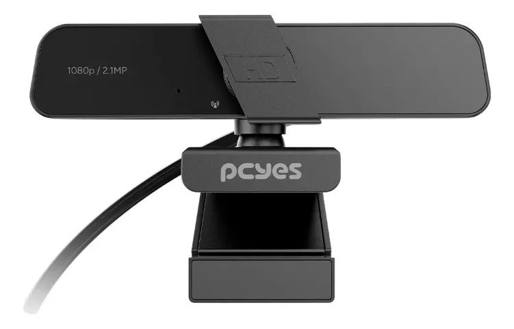 Webcam Pcyes Raza Fhd-04 Full Hd 1080P Com Microfone - Novo Loja Coimbra Computadores - Foto 2