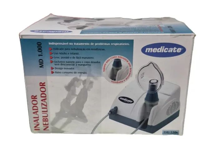 Inalador Nebulizador MD-1000 Medicate - Foto 5