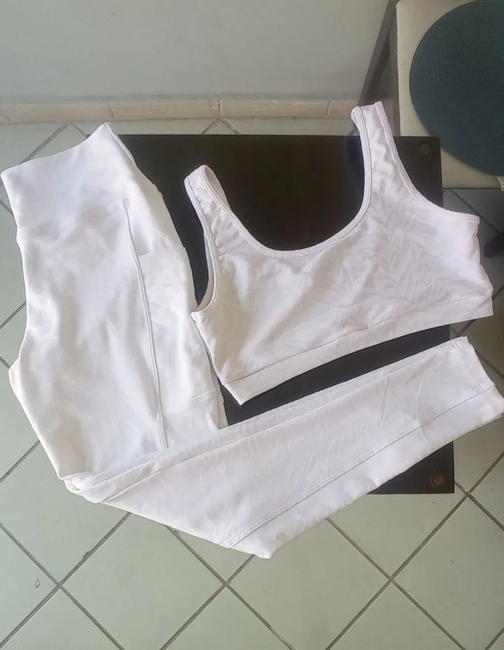 Conjunto Fitness Branco