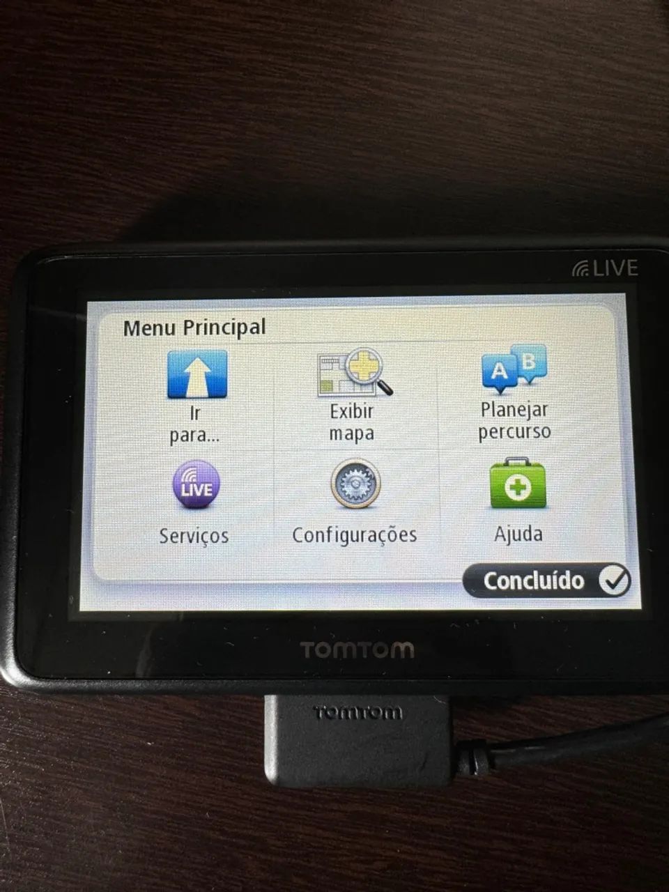 GPS Tom Tom Semi Novo Com Cabo Carregador USB e Veicular. - Foto 2