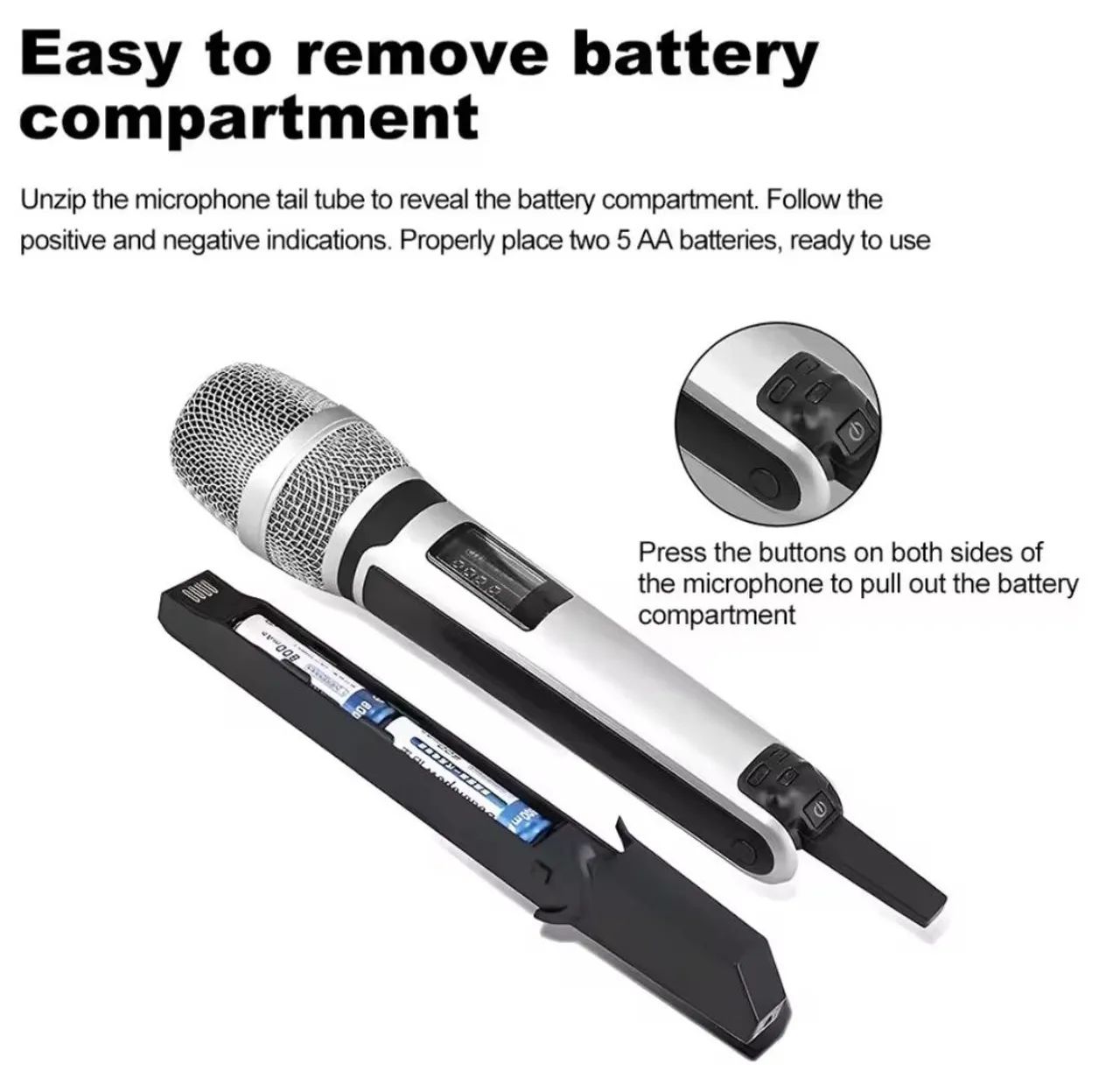 Vendo microfone profissional UHF64352265158659121